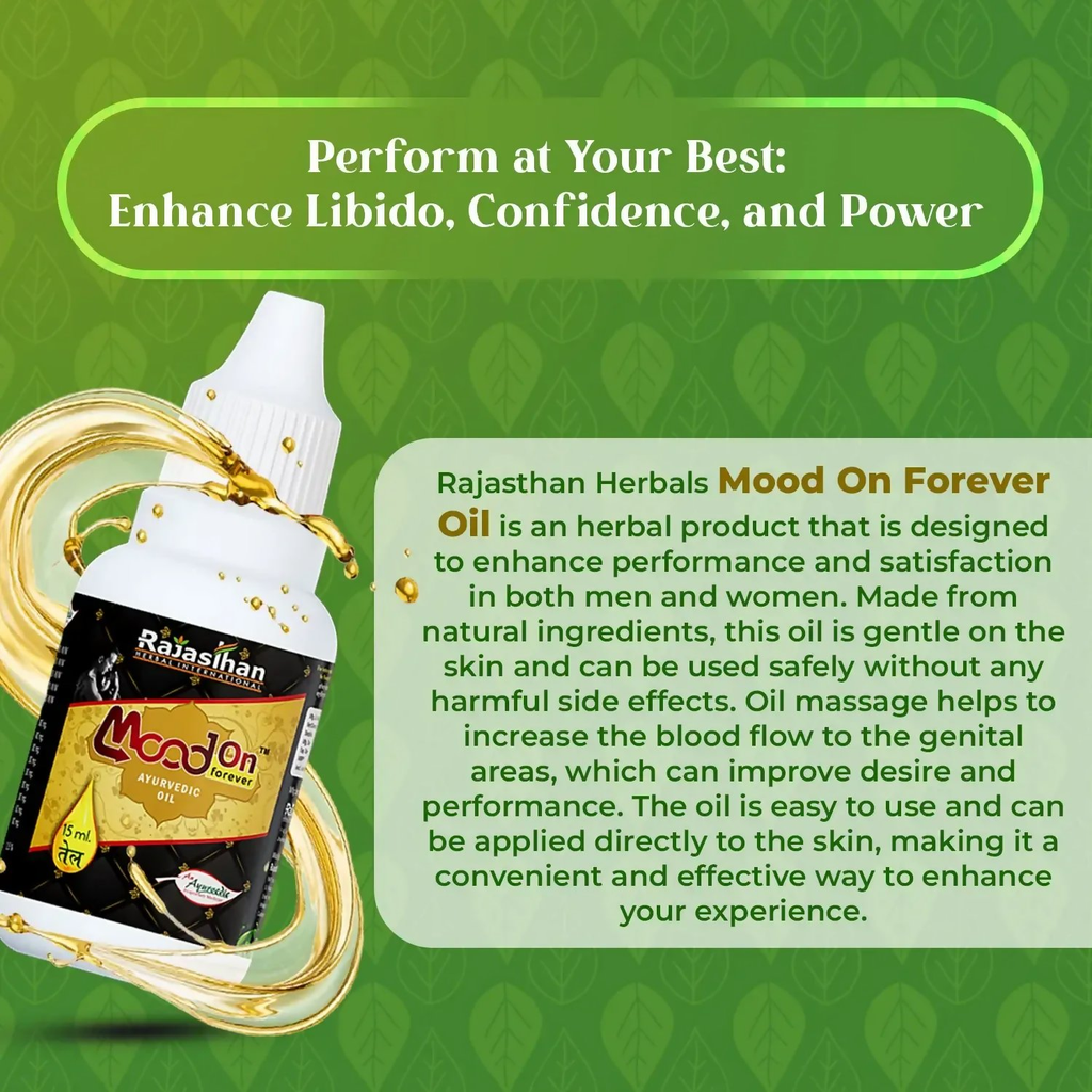 Rajasthan Herbals Mood On Forever Oil | Grocsy