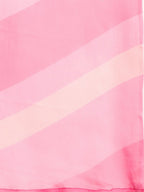 Ahalyaa Women's Traditional Semi Stitch Saree - Pink | Grocsy