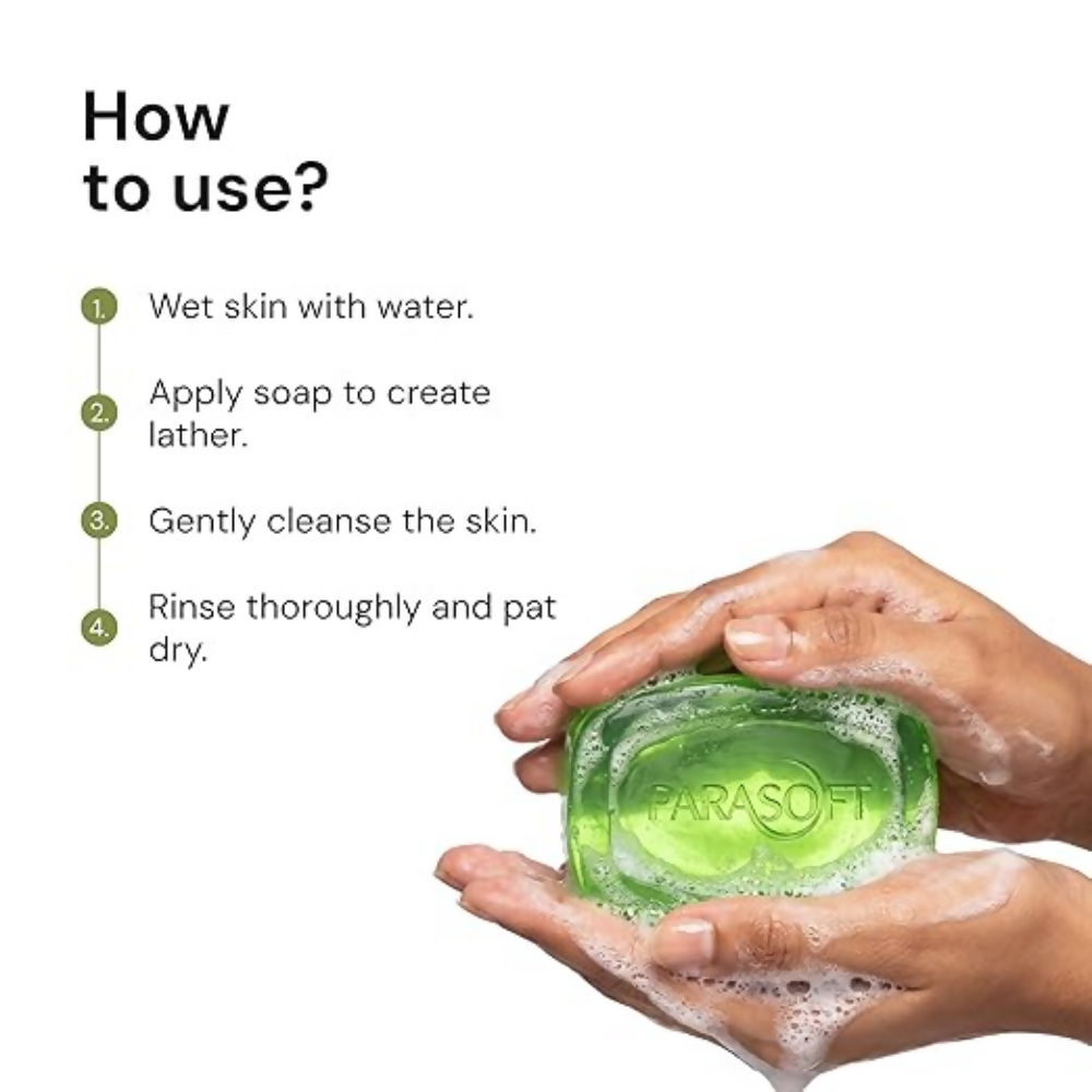 Parasoft Glycerine & Aloe Vera Translucent Bathing Bar | Grocsy