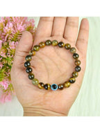 NVR Natural Round Tiger Eye Bracelet