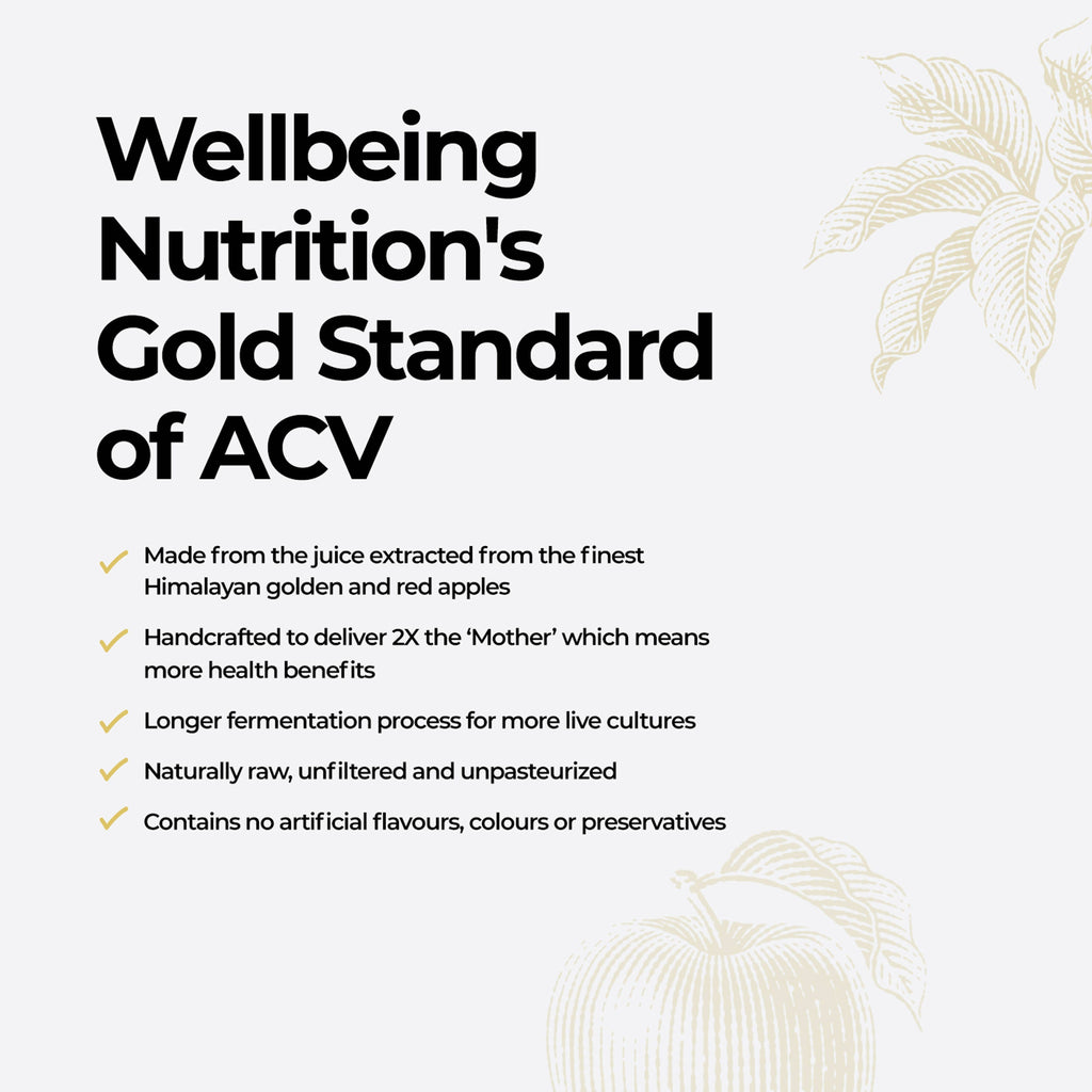 Wellbeing Nutrition Organic Apple Cider Vinegar-Unflavored | Grocsy