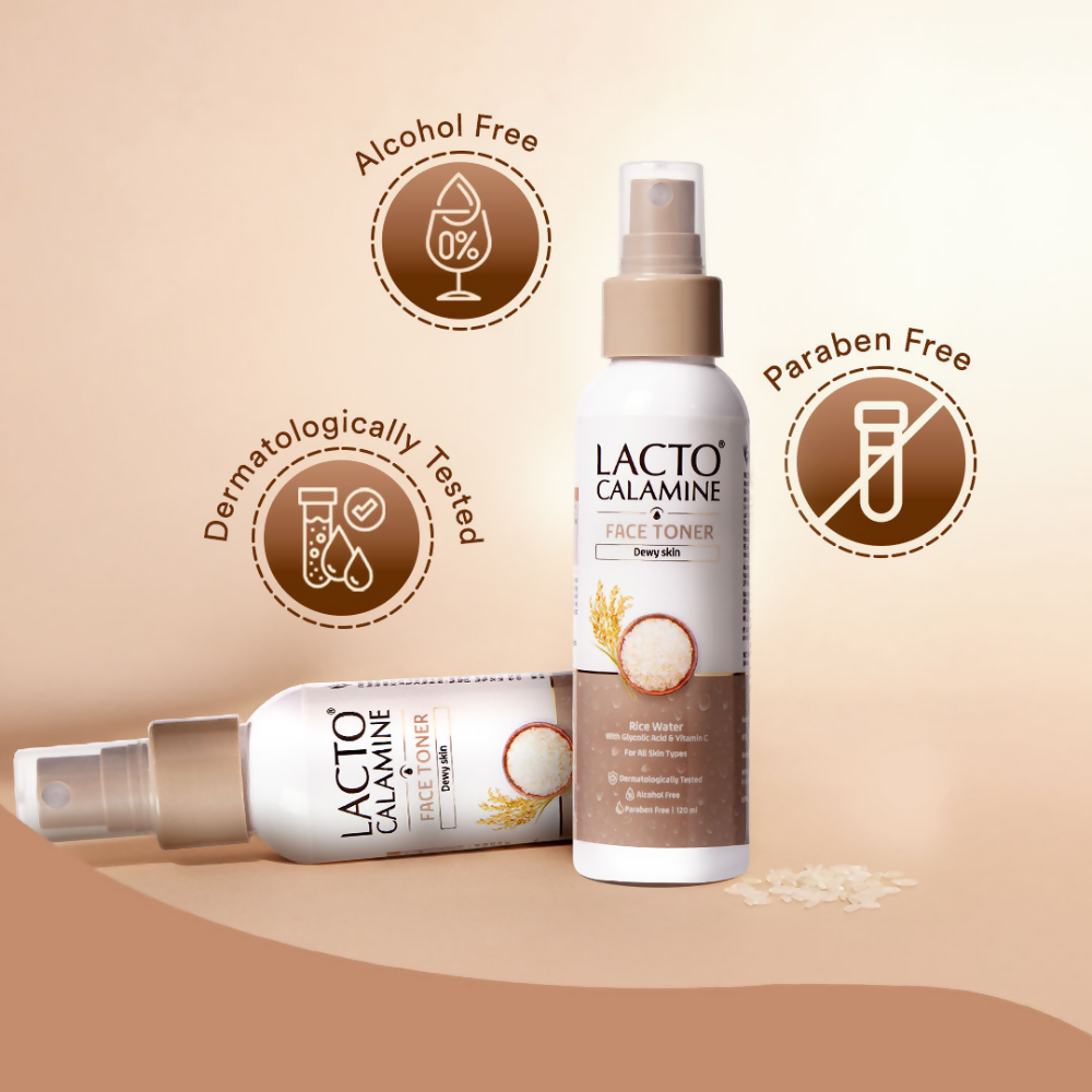 Lacto Calamine Rice Toner - Korean Skincare for Glass Skin | Grocsy