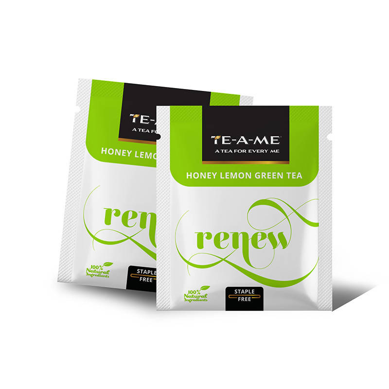 Teame Honey Lemon Green Tea Renew Tea Bags | Grocsy