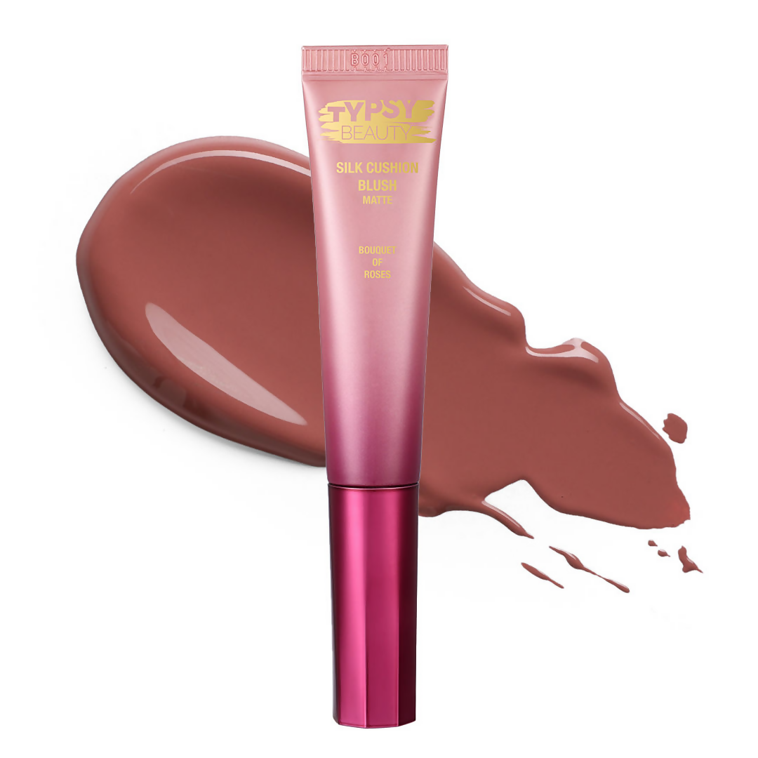 Typsy Beauty Silk Cushion Blush - Bouquet Of Roses 02 | Grocsy