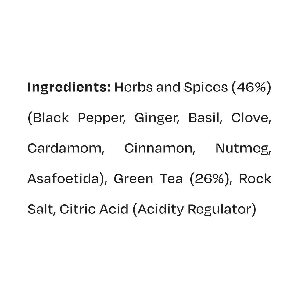 Auric Desi Kahwa Green Tea | 8 Real Ayurvedic Herbs & Rock Salt | Immunity Booster | Improves Digestion | Grocsy