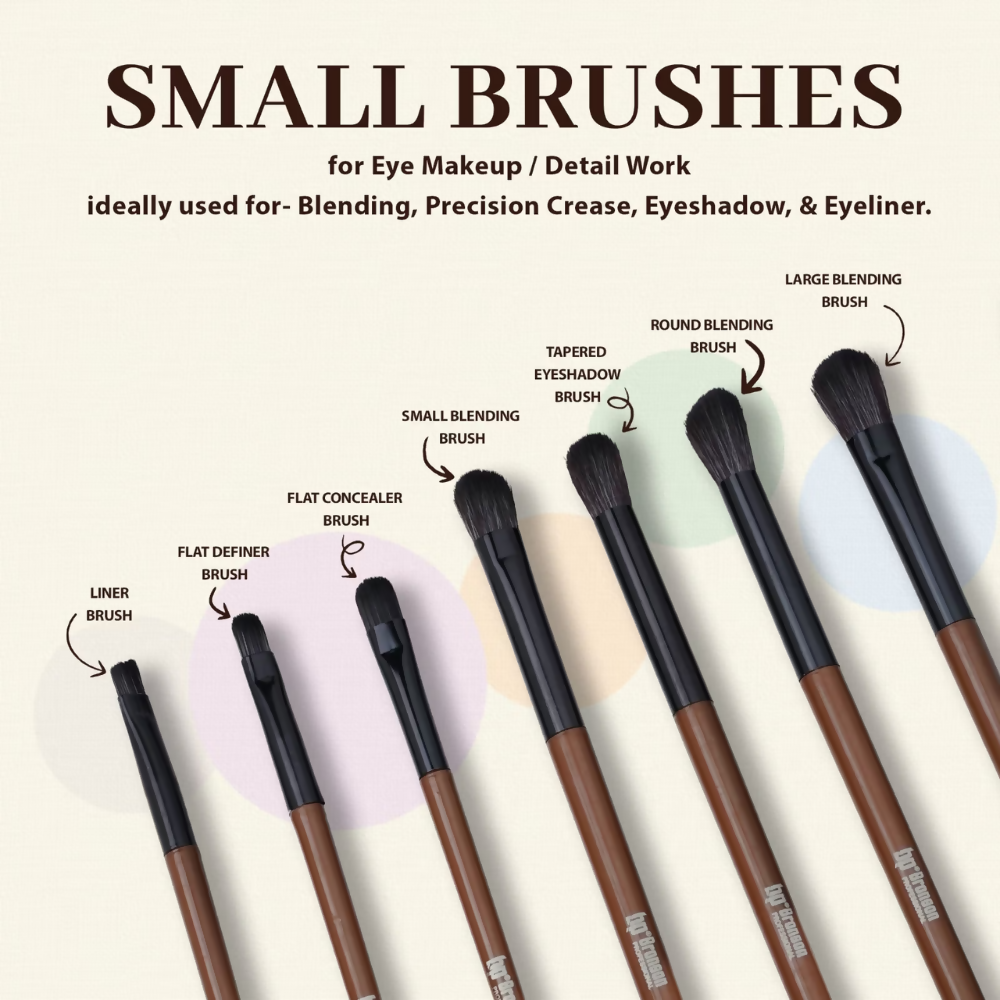 Bronson Professional Premium Makeup Brush Set For Face & Eye | Grocsy