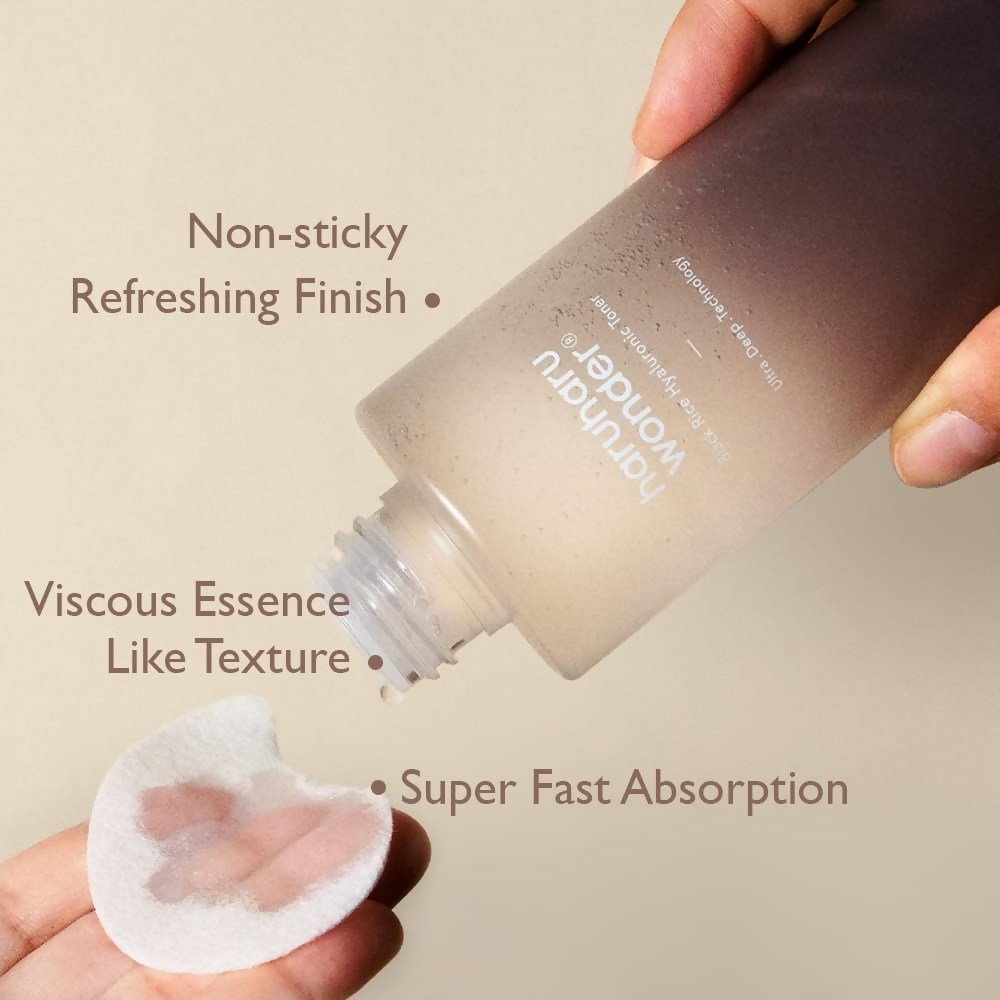 Haruharu Wonder Black Rice Hyaluronic Toner | Face Moisturizer, Facial Toner | Grocsy