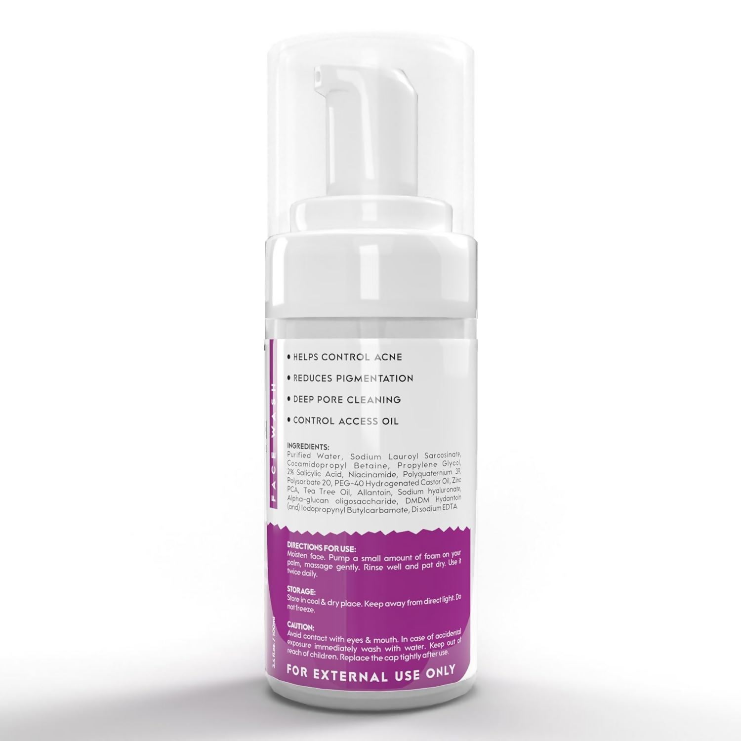 L'Sensa Foaming Face Wash For Acne And Pimples For All Skin Type | Grocsy