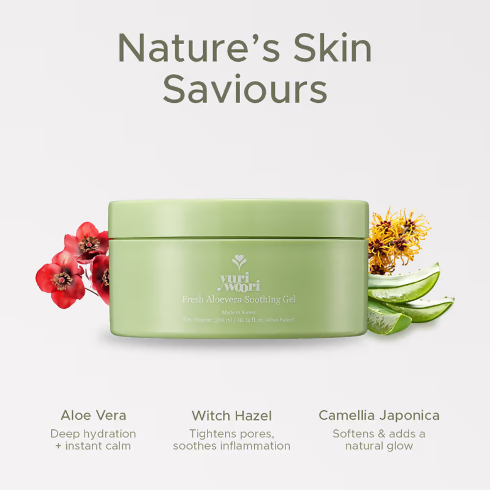 Yuri Woori Fresh Aloe Soothing Gel | Grocsy