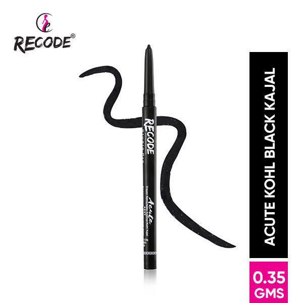 Recode Black Eyeliner Acute Kajal Pencil | Grocsy