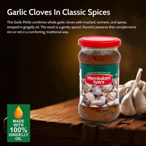 Mambalam Iyers Garlic Pickle | Grocsy