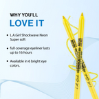 L.A Girl Shockwave Neon Eye Liner - Screamin Yellow | Grocsy