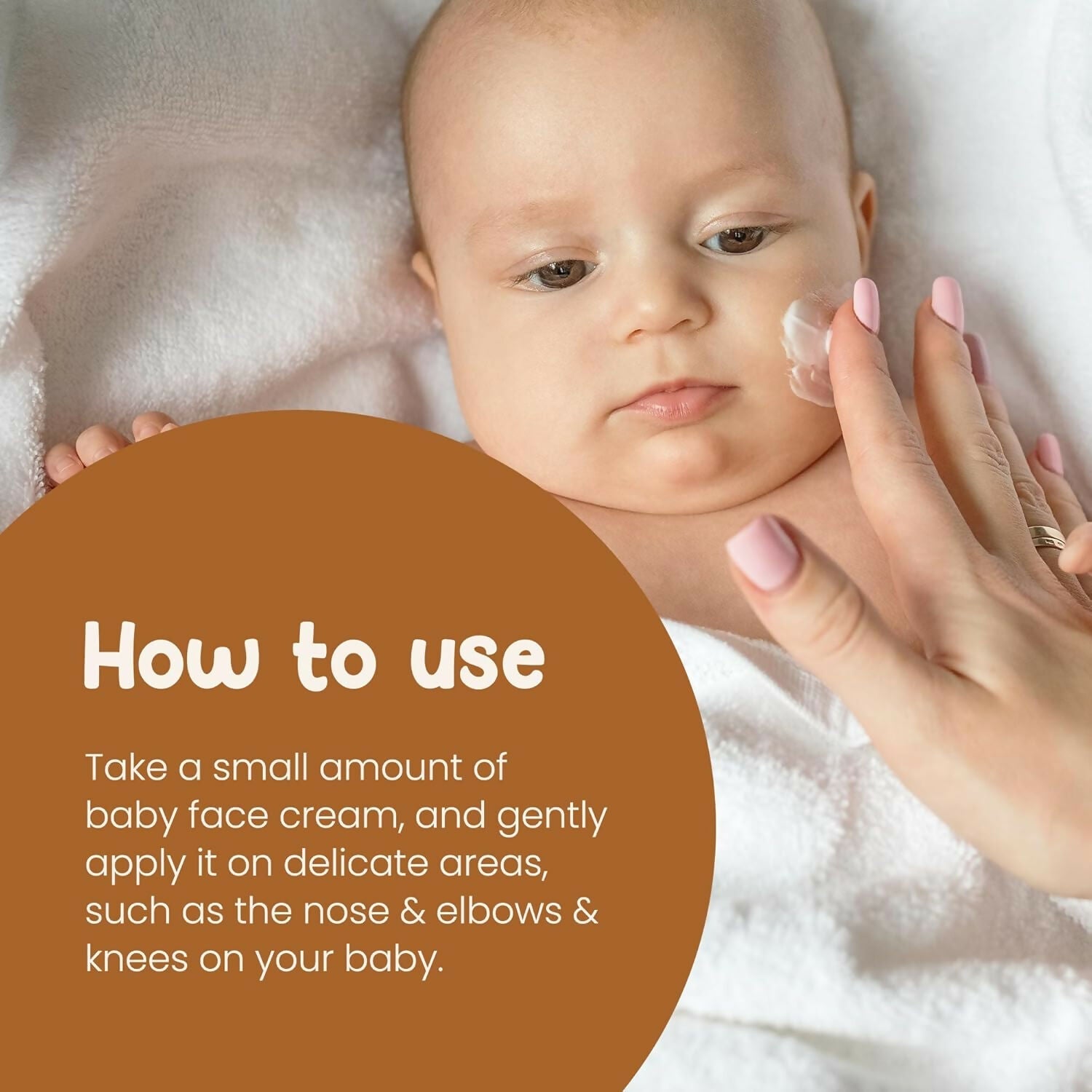 Mother Sparsh Milky Soft Baby Face Cream With Coconut Oil, Milk Protein & Vitamin B5, Non Sticky Baby Cream Prevents Dryness | Grocsy