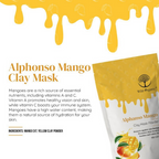 Wild Organic Alphanso Mango Clay Mask Powder | Grocsy