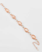 VOJ Stainless Steel Pearl Gold-Polished Bracelet | Grocsy