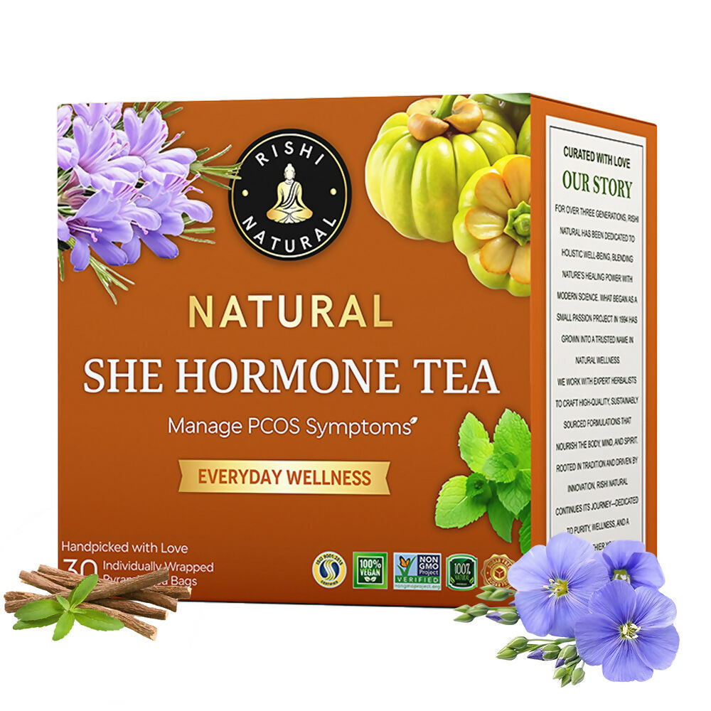 Rishi Natural She Hormone Tea | Grocsy