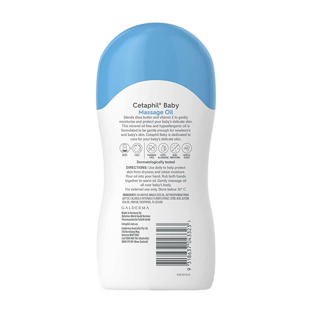 Cetaphil Baby Massage Oil With Shea Butter | Grocsy