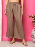 TAG 7 Women Flared Ethnic Palazzos | Grocsy