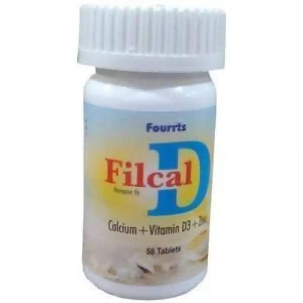 Fourrts Homeopathy Filcal D Tablets | Grocsy