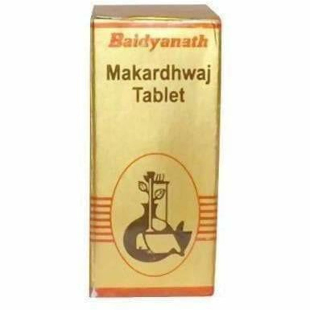 Baidyanath Makardhwaja Tablets 25 tab | Grocsy