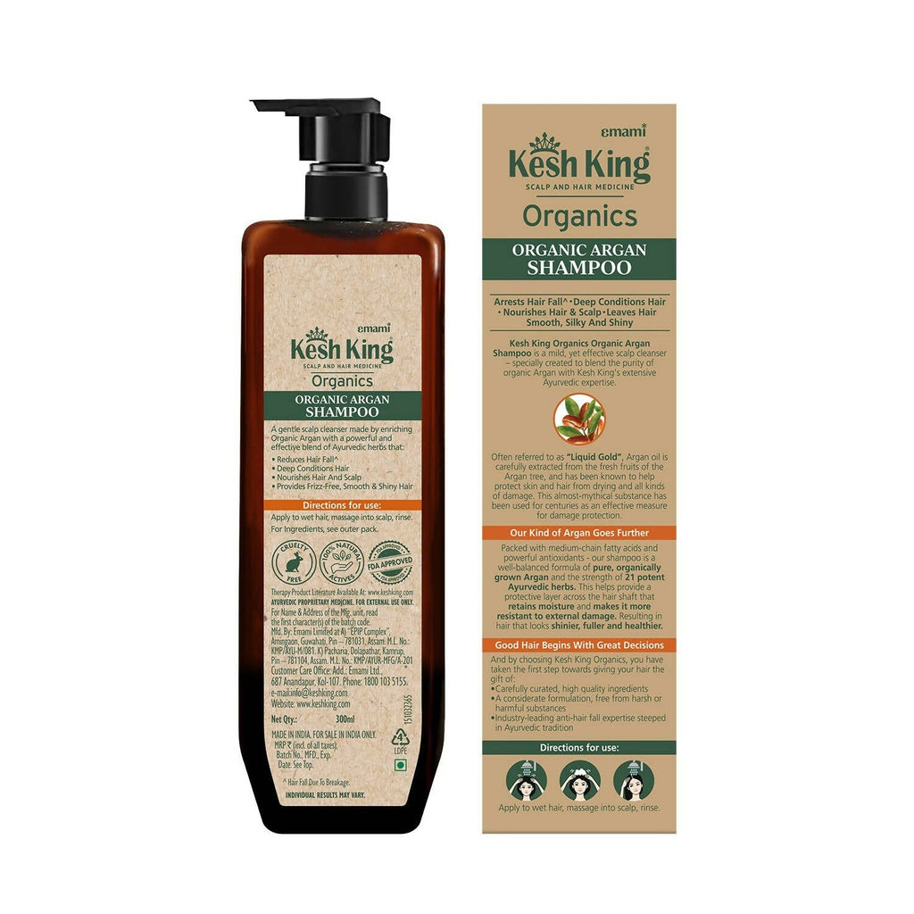 Kesh King Organics Argan Shampoo | Grocsy