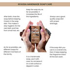 Nyassa Coffee And Charcoal Handmade Soap | Grocsy