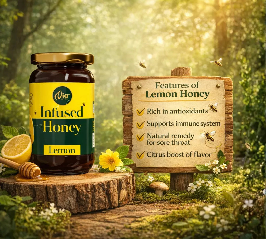 Nia Natura Infused Lemon Honey | Grocsy
