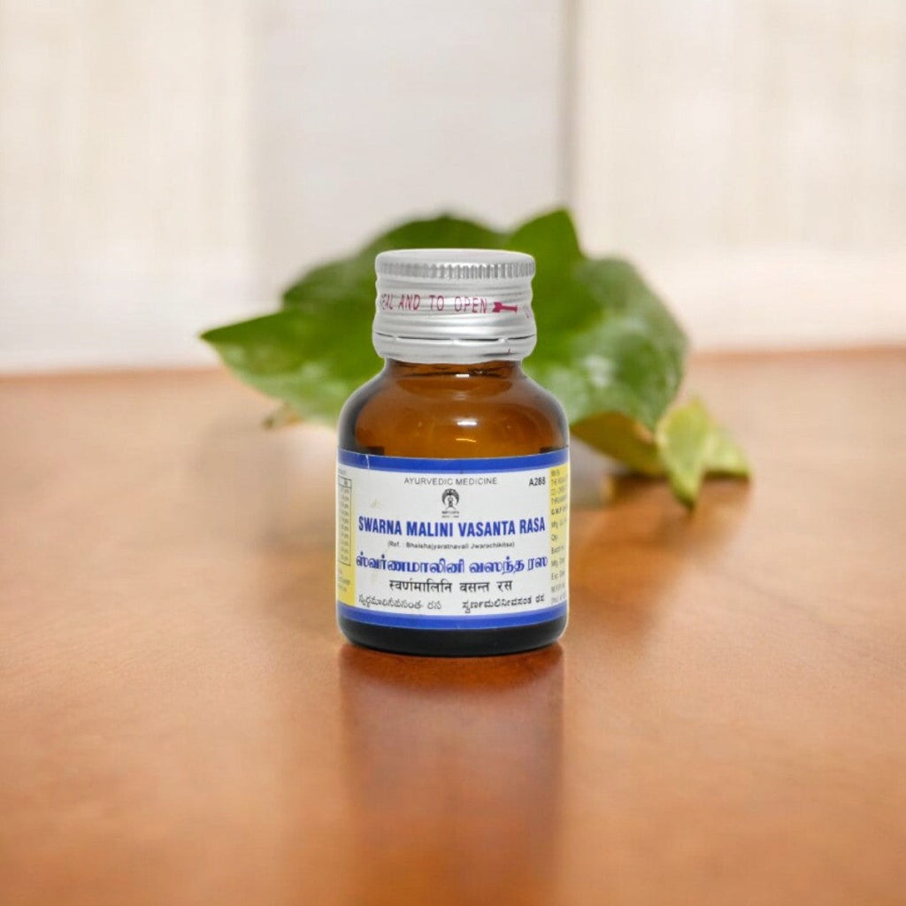 Impcops Swarna Malinee Vasanta Rasa Tablets | Grocsy