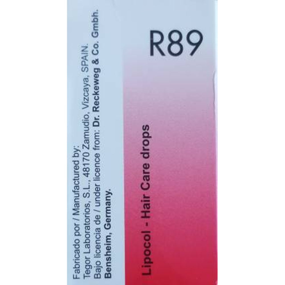 Dr. Reckeweg Lipocol R89 Hair Care Drops | Grocsy