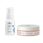 Plum E-Luminence Cleansing Balm and 10% Niacinamide Brightening Face Serum with Rice Water | Grocsy