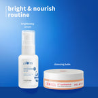 Plum E-Luminence Cleansing Balm and 10% Niacinamide Brightening Face Serum with Rice Water | Grocsy