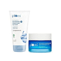 Plum 2% Niacinamide and Rice Water Face Wash and Moisturiser Combo | Grocsy