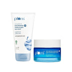 Plum 2% Niacinamide and Rice Water Face Wash and Moisturiser Combo | Grocsy