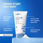 Plum E-Luminence Cleansing Balm and 2% Niacinamide and Rice Water Face Wash | Grocsy