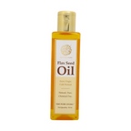 The Pure Story Natural Cold Pressed Flax Seed Oil for Hair & Skin | Grocsy