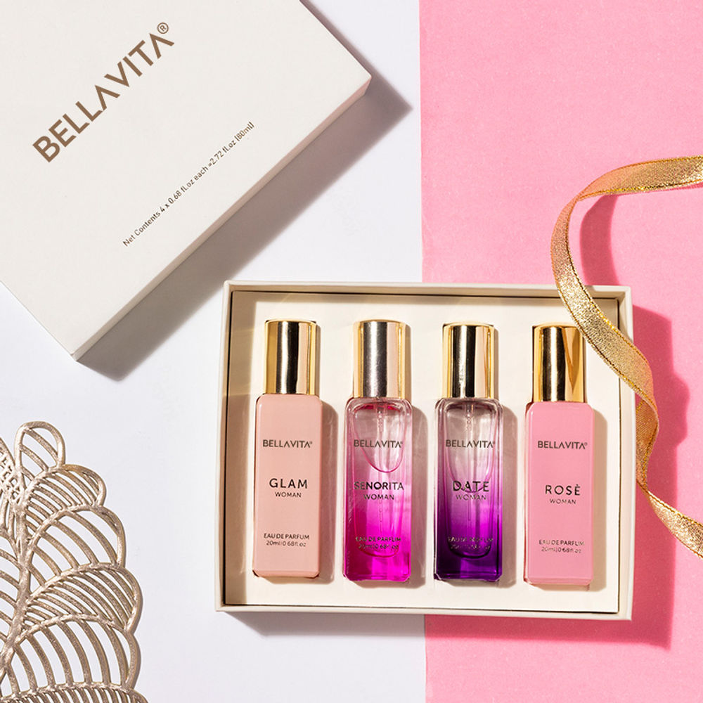 Bella Vita Perfumes Gift Set for Women | Grocsy
