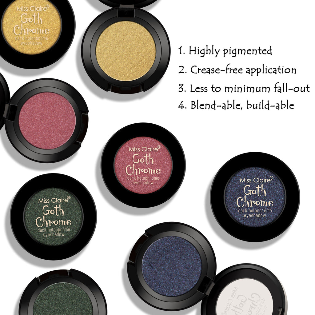 Miss Claire Goth Chrome Eyeshadow - 8 | Grocsy