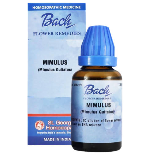 St. George's Bach Flower Remedies Mimulus | Grocsy