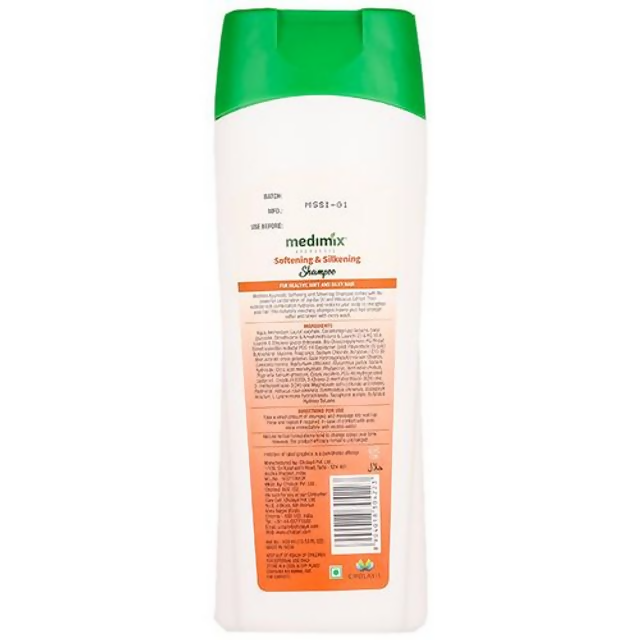 Medimix Ayurvedic Softening & Silkening Shampoo | Grocsy