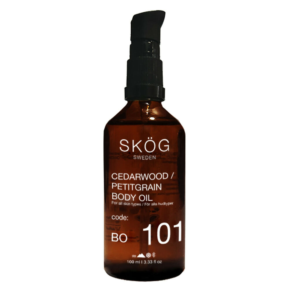 Skog Cedarwood Petitgrain Body Oil | Grocsy
