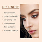 Shryoan Tattoo Brow Powder & Cream Eyebrow Palette - 2 A | Grocsy