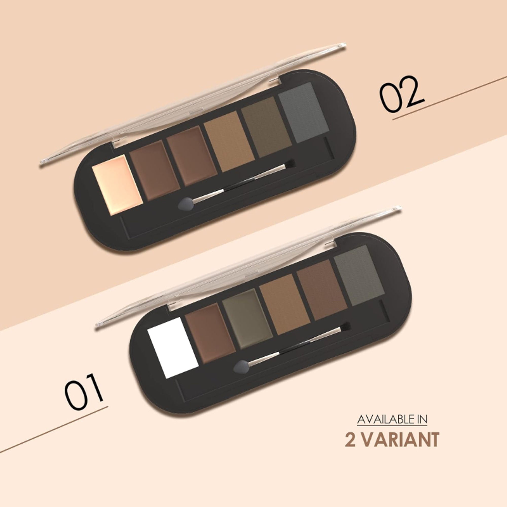 Shryoan Tattoo Brow Powder & Cream Eyebrow Palette - 2 A | Grocsy