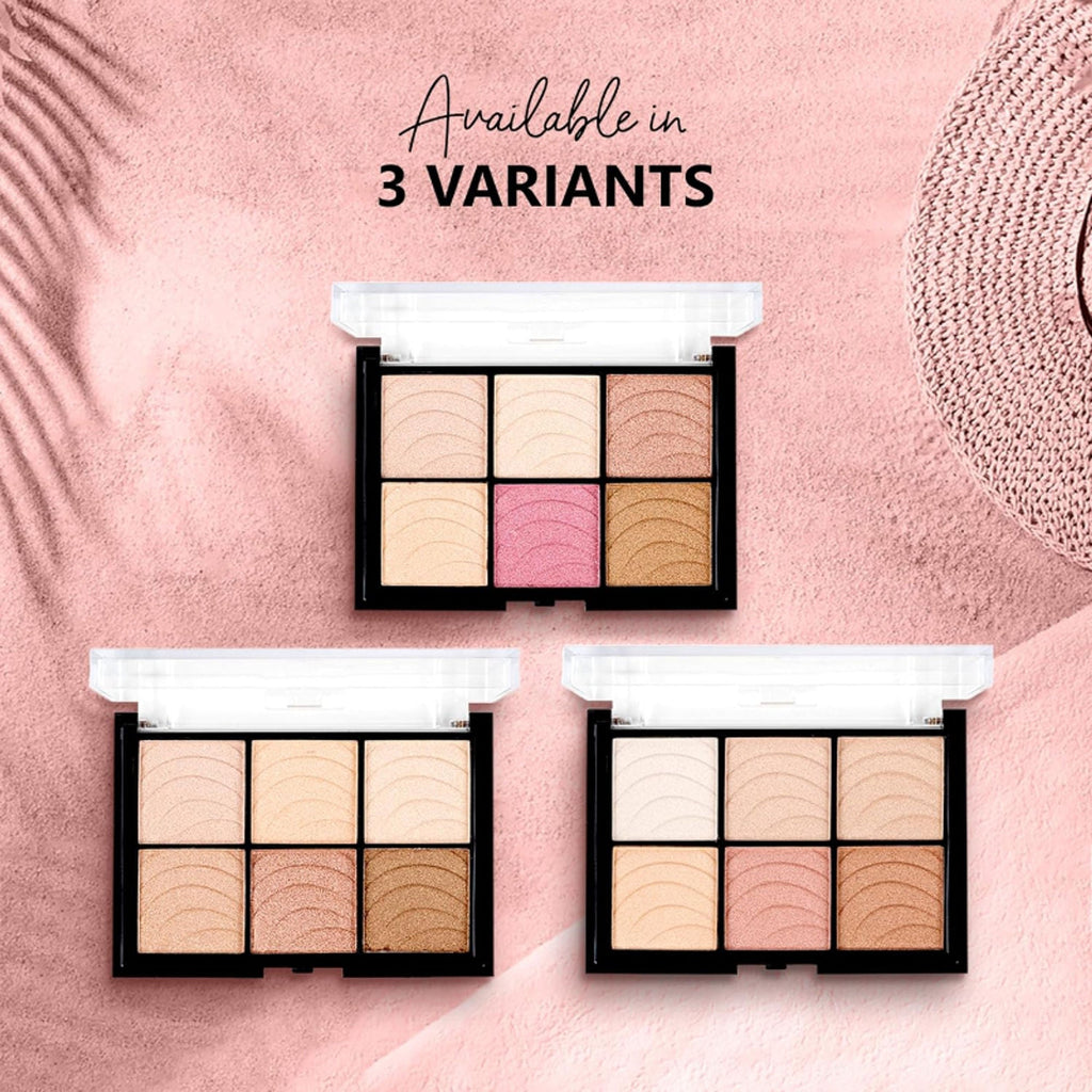 Shryoan Game On Blusher & Highlighter Palette - 1 | Grocsy