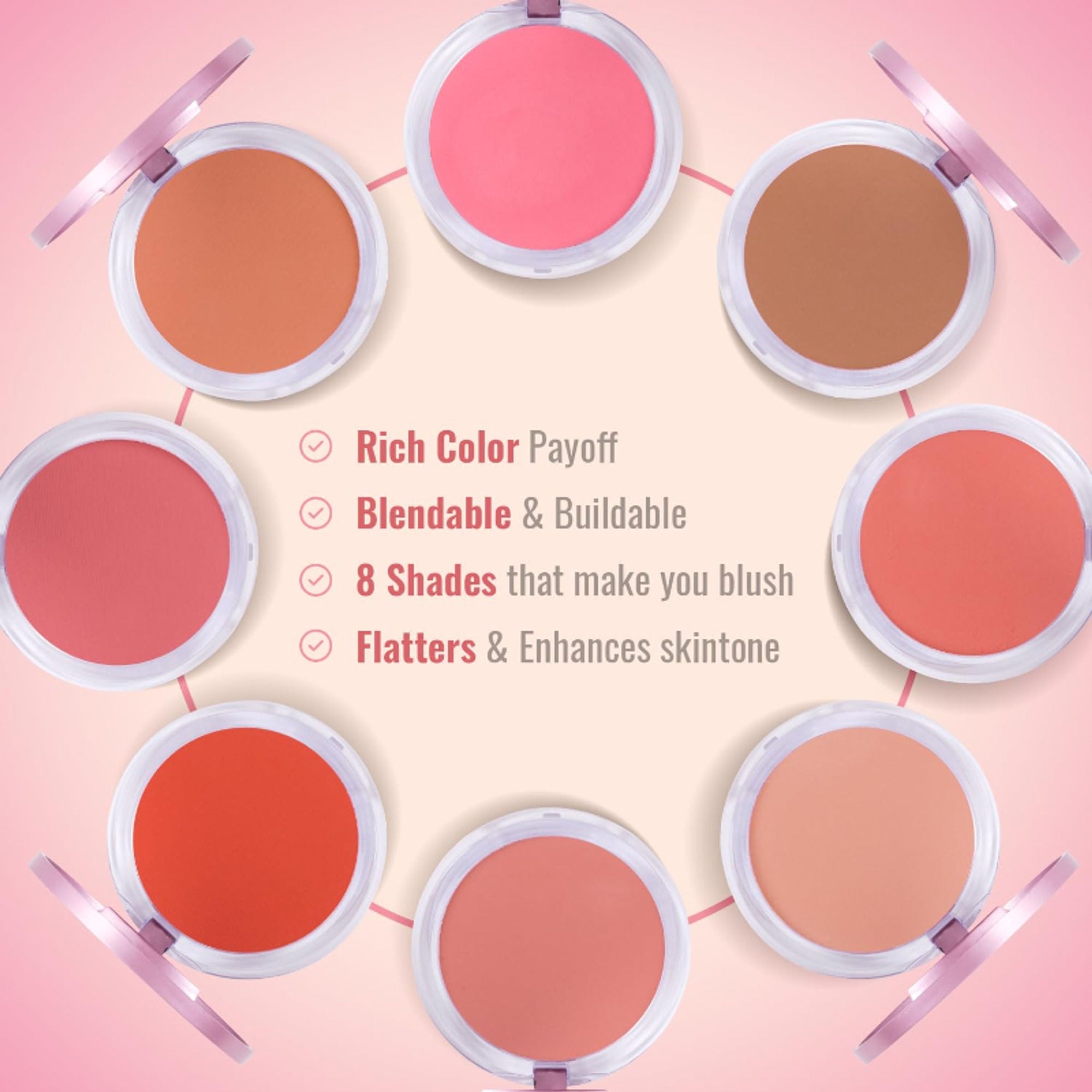 Shryoan Get Me Cheeky Blusher - 2 | Grocsy