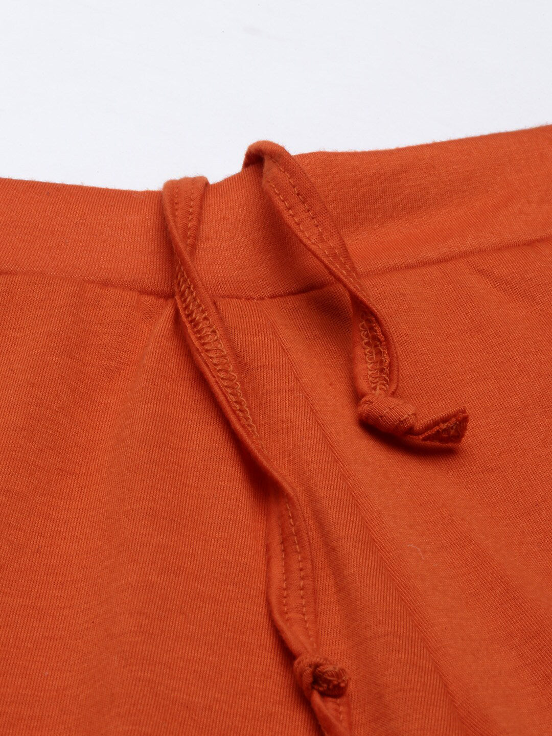 Souchii Women Orange Knitted Palazzo | Grocsy
