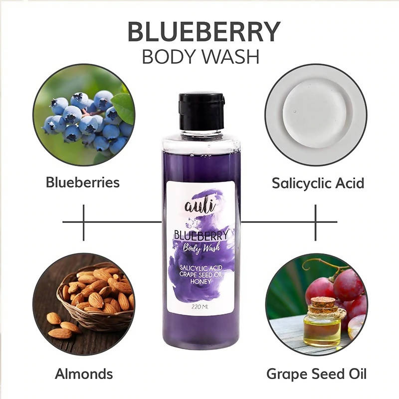 Auli Blueberry Body Wash | Grocsy