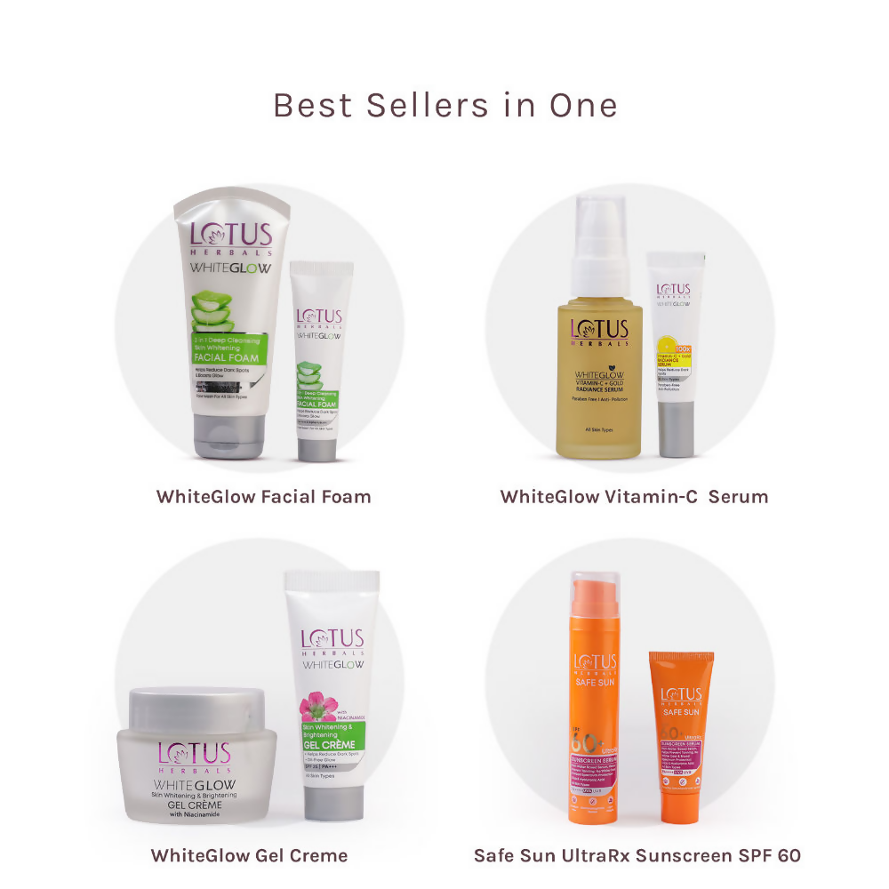 Lotus Herbals Glow Essentials Kit | Grocsy