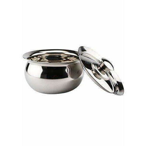 Pongal Pot/Cook-n-Serve Dish Stainless Steel | Grocsy