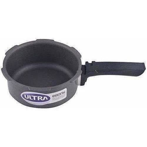 Aluminium Hard Anodized Pressure Cooker 2Liters | Grocsy