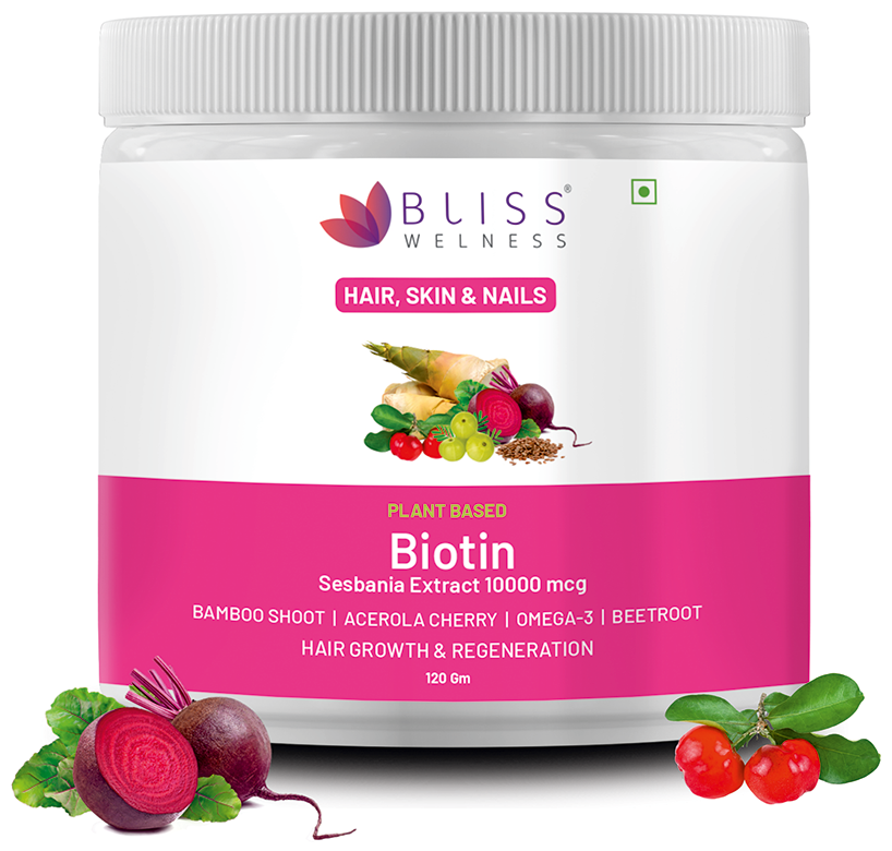 Bliss Welness Biotin Powder | Grocsy